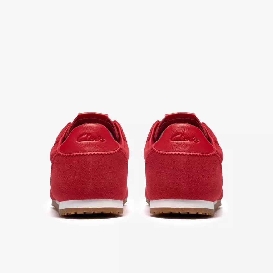 Womens Moritz Lo2 Red Suede Sneakers Womens Moritz Lo2 Red Suede Sneakers