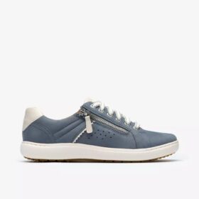 Womens Nalle Zen Blue Nubuck Sneaker