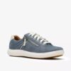Womens Nalle Zen Blue Nubuck Sneaker