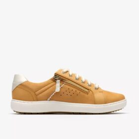 Womens Nalle Zen Yellow Nubuck Sneakers