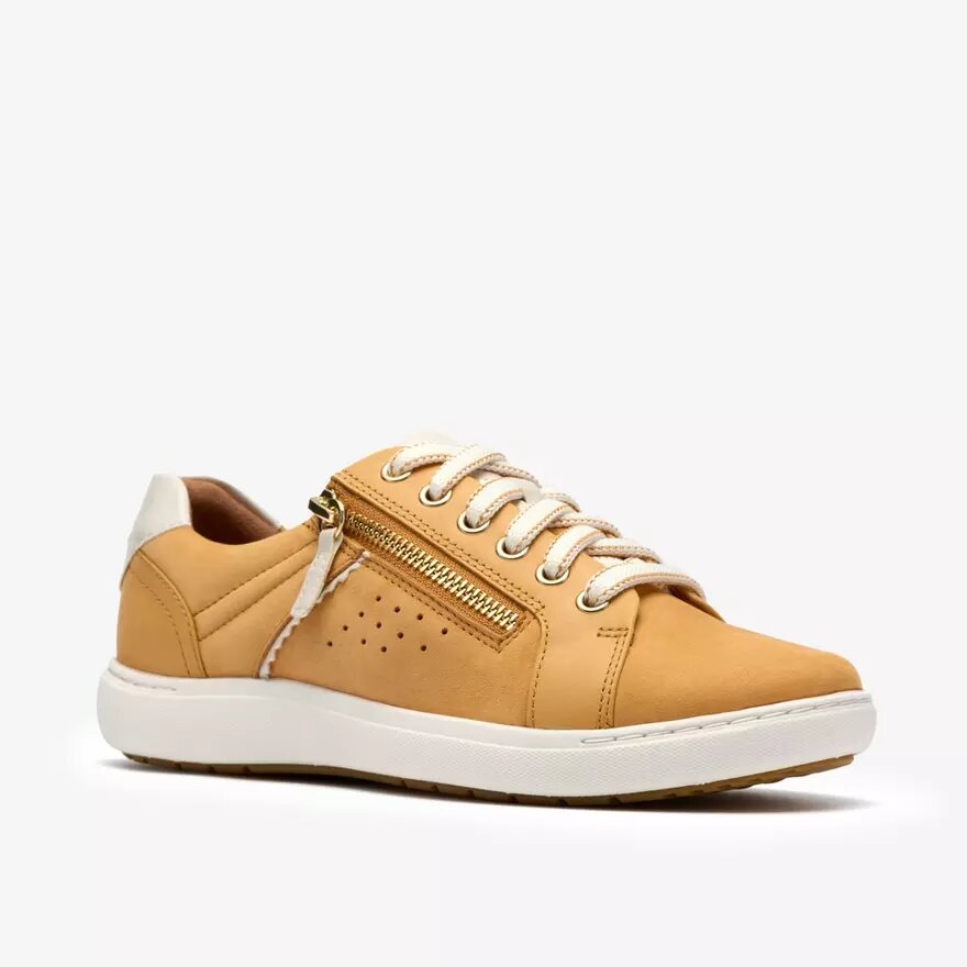 Womens Nalle Zen Yellow Nubuck Sneakers Womens Nalle Zen Yellow Nubuck Sneakers