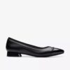 Womens Natalyn Dk Black Leather Slip-Ons Womens Natalyn Dk Black Leather Slip-Ons