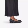 Womens Natalyn Dk Black Leather Slip-Ons Womens Natalyn Dk Black Leather Slip-Ons