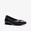 Womens Natalyn Dk Black Leather Slip-Ons Womens Natalyn Dk Black Leather Slip-Ons