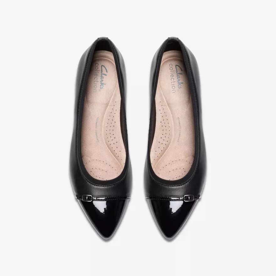 Womens Natalyn Dk Black Leather Slip-Ons Womens Natalyn Dk Black Leather Slip-Ons