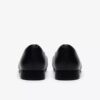 Womens Natalyn Trim Black Leather Slip-Ons Womens Natalyn Trim Black Leather Slip-Ons