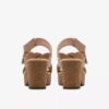 Womens Nerisa West Sand Nubuck Wedges Womens Nerisa West Sand Nubuck Wedges