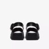 Womens Orinoco3 Cross Black Leather Flat Sandals Womens Orinoco3 Cross Black Leather Flat Sandals