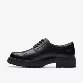 Womens Orinoco3 Derby Black Leather Loafers