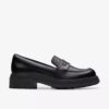 Womens Orinoco3 Edge Black Leather Loafers Us Womens Orinoco3 Edge Black Leather Loafers Us