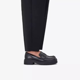 Womens Orinoco3 Edge Black Leather Loafers Us