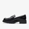 Womens Orinoco3 Edge Black Leather Loafers Us Womens Orinoco3 Edge Black Leather Loafers Us