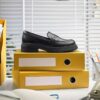 Womens Orinoco3 Edge Black Leather Loafers Us Womens Orinoco3 Edge Black Leather Loafers Us