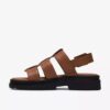 Womens Orinoco3 Strap Tan Leather Flat Sandals Womens Orinoco3 Strap Tan Leather Flat Sandals