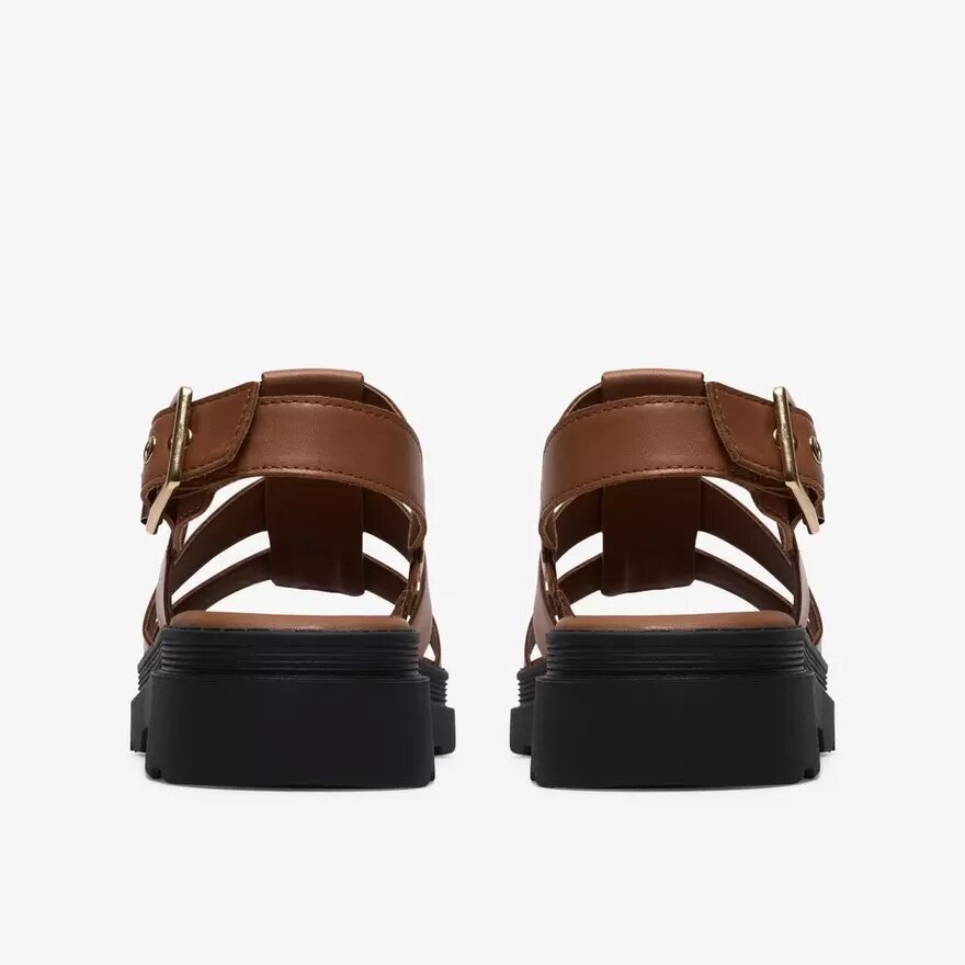 Womens Orinoco3 Strap Tan Leather Flat Sandals Womens Orinoco3 Strap Tan Leather Flat Sandals