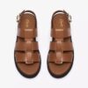 Womens Orinoco3 Strap Tan Leather Flat Sandals Womens Orinoco3 Strap Tan Leather Flat Sandals