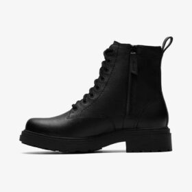 Womens Orinoco3 Style Black Leather Ankle Boots