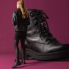 Womens Orinoco3 Style Black Leather Ankle Boots Womens Orinoco3 Style Black Leather Ankle Boots