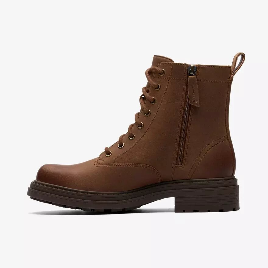 Womens Orinoco3 Style Walnut Leather Ankle Boots Womens Orinoco3 Style Walnut Leather Ankle Boots