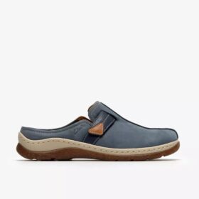 Womens Orlene Clog Denim Blue Nubuck Clogs & Mules
