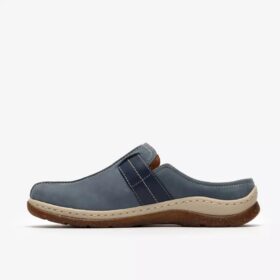 Womens Orlene Clog Denim Blue Nubuck Clogs & Mules