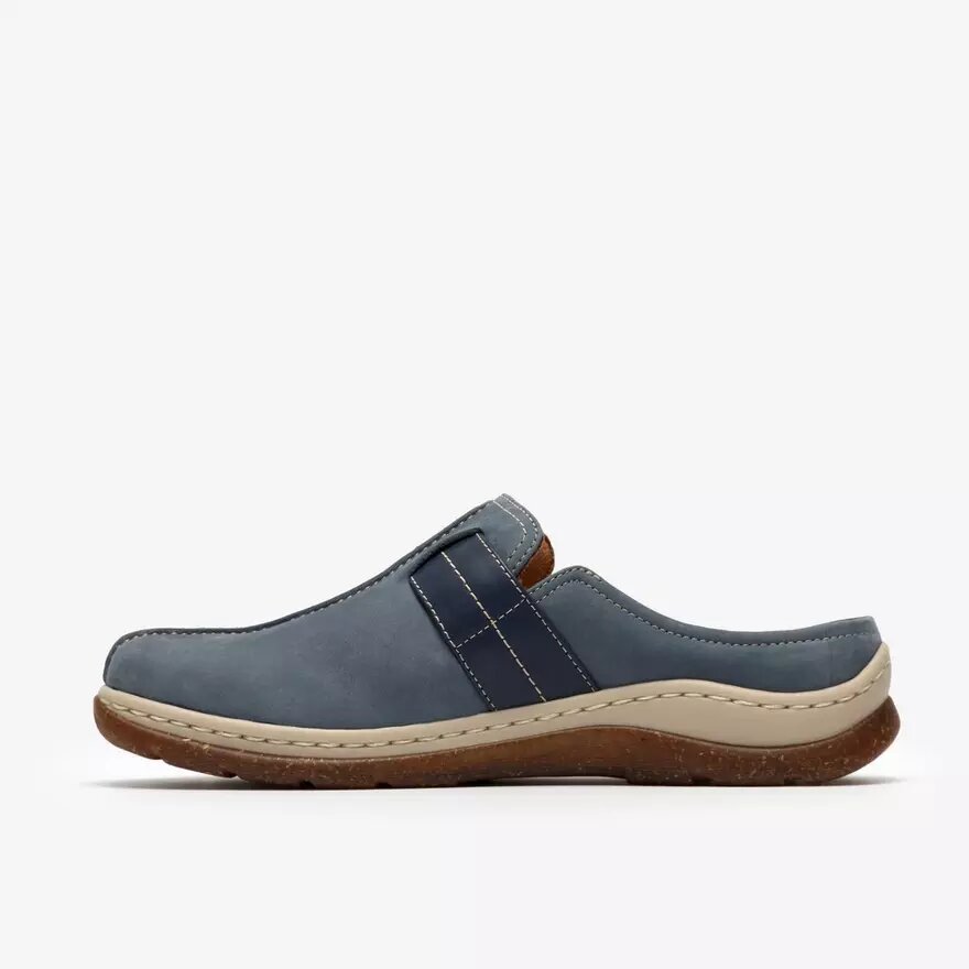 Womens Orlene Clog Denim Blue Nubuck Clogs & Mules Womens Orlene Clog Denim Blue Nubuck Clogs & Mules