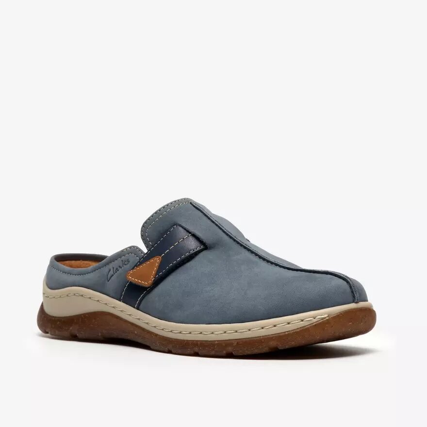 Womens Orlene Clog Denim Blue Nubuck Clogs & Mules Womens Orlene Clog Denim Blue Nubuck Clogs & Mules