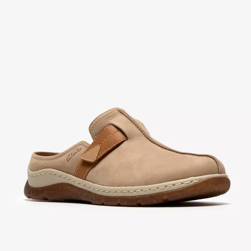 Womens Orlene Clog Taupe Nubuck Clogs & Mules Womens Orlene Clog Taupe Nubuck Clogs & Mules