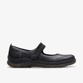 Womens Orlene Jane Black Leather Mary Janes Womens Orlene Jane Black Leather Mary Janes