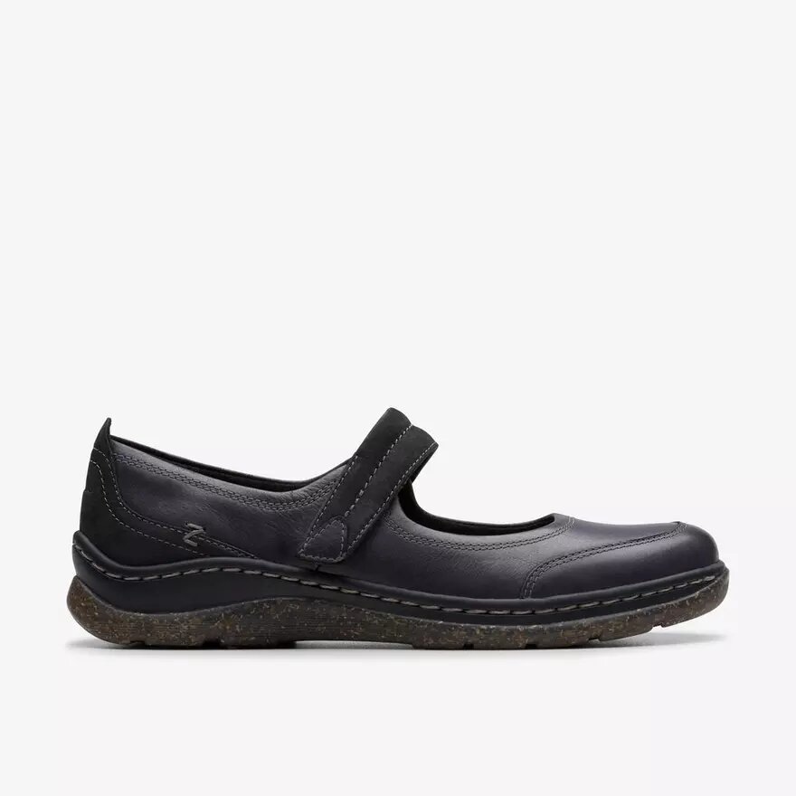 Womens Orlene Jane Black Leather Mary Janes Womens Orlene Jane Black Leather Mary Janes