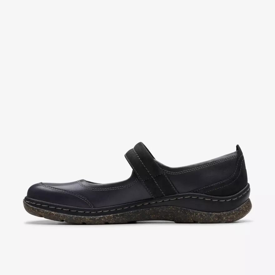 Womens Orlene Jane Black Leather Mary Janes Womens Orlene Jane Black Leather Mary Janes