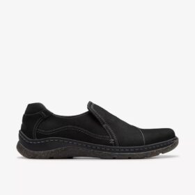 Womens Orlene Slip Black Leather Slip-Ons Womens Orlene Slip Black Leather Slip-Ons