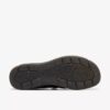 Womens Orlene Slip Black Leather Slip-Ons