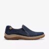Womens Orlene Slip Navy Nubuck Slip-Ons Womens Orlene Slip Navy Nubuck Slip-Ons