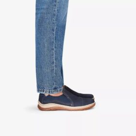 Womens Orlene Slip Navy Nubuck Slip-Ons Womens Orlene Slip Navy Nubuck Slip-Ons