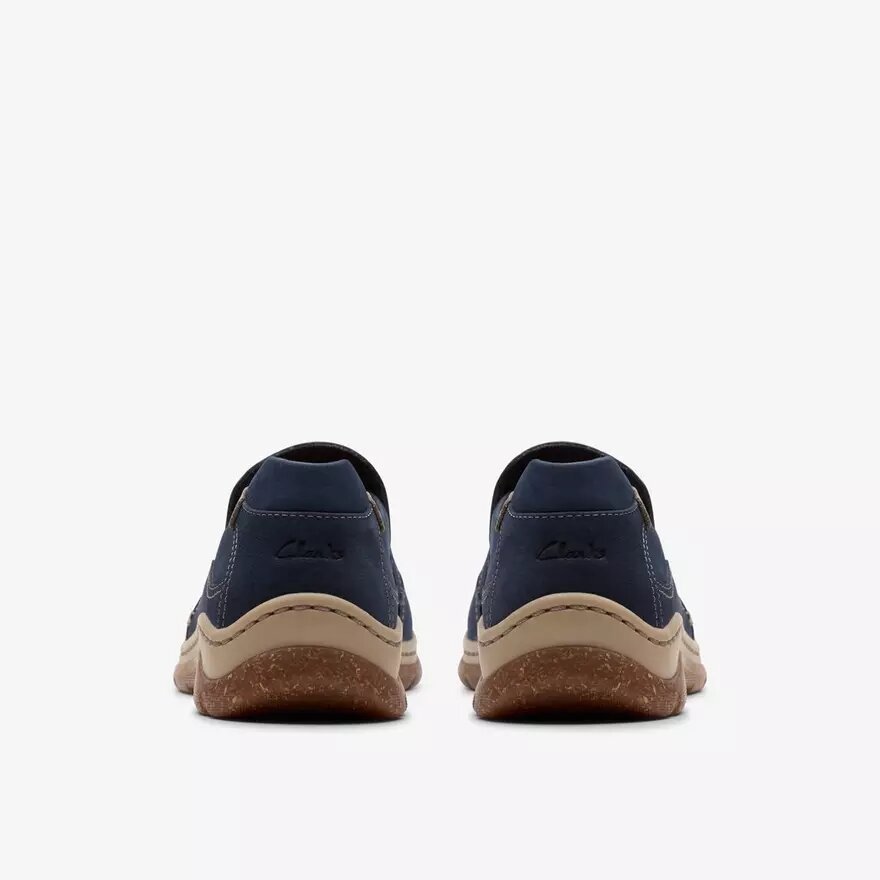Womens Orlene Slip Navy Nubuck Slip-Ons Womens Orlene Slip Navy Nubuck Slip-Ons