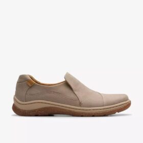 Womens Orlene Slip Stone Nubuck Slip-Ons Womens Orlene Slip Stone Nubuck Slip-Ons
