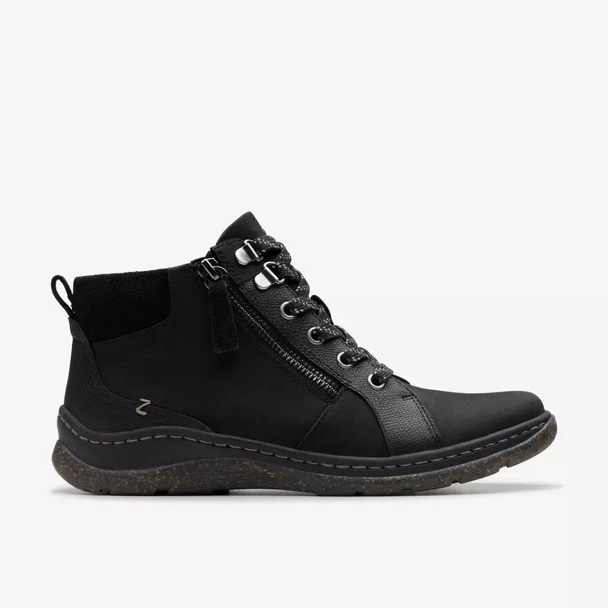 Womens Orlene Top Waterproof Black Leather Chelsea Boots Womens Orlene Top Waterproof Black Leather Chelsea Boots