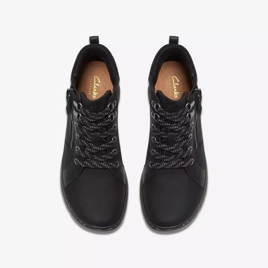 Womens Orlene Top Waterproof Black Leather Chelsea Boots Womens Orlene Top Waterproof Black Leather Chelsea Boots