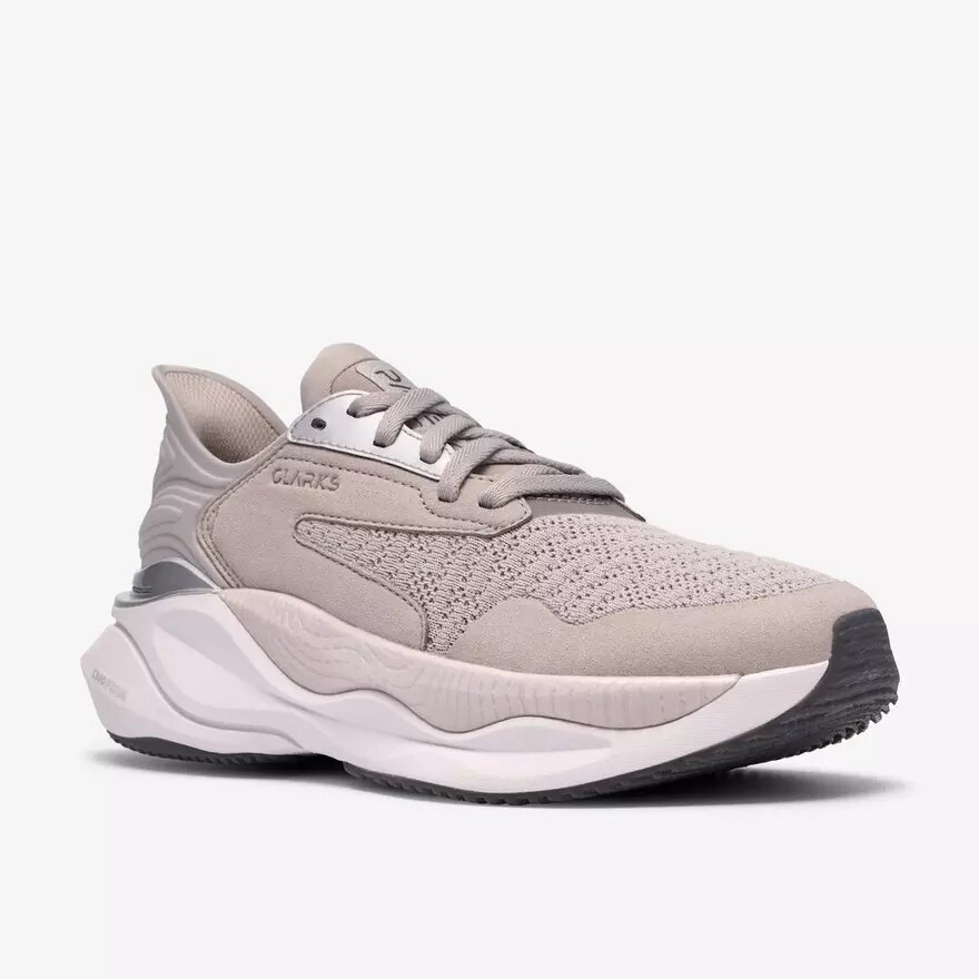 Womens Pace Walk Grey Combination Sneakers Womens Pace Walk Grey Combination Sneakers