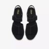 Womens Sabina Dream Black Suede Wedges