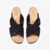 Womens Seannah Nora Black Interest Wedges