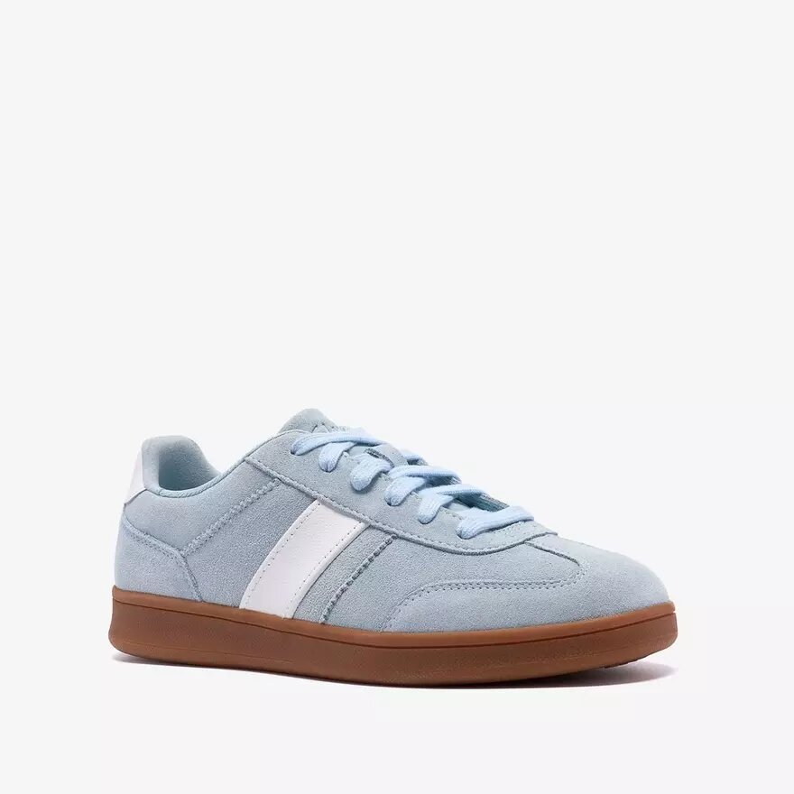 Womens Seco Speed 2 Light Blue Suede Sneakers Womens Seco Speed 2 Light Blue Suede Sneakers