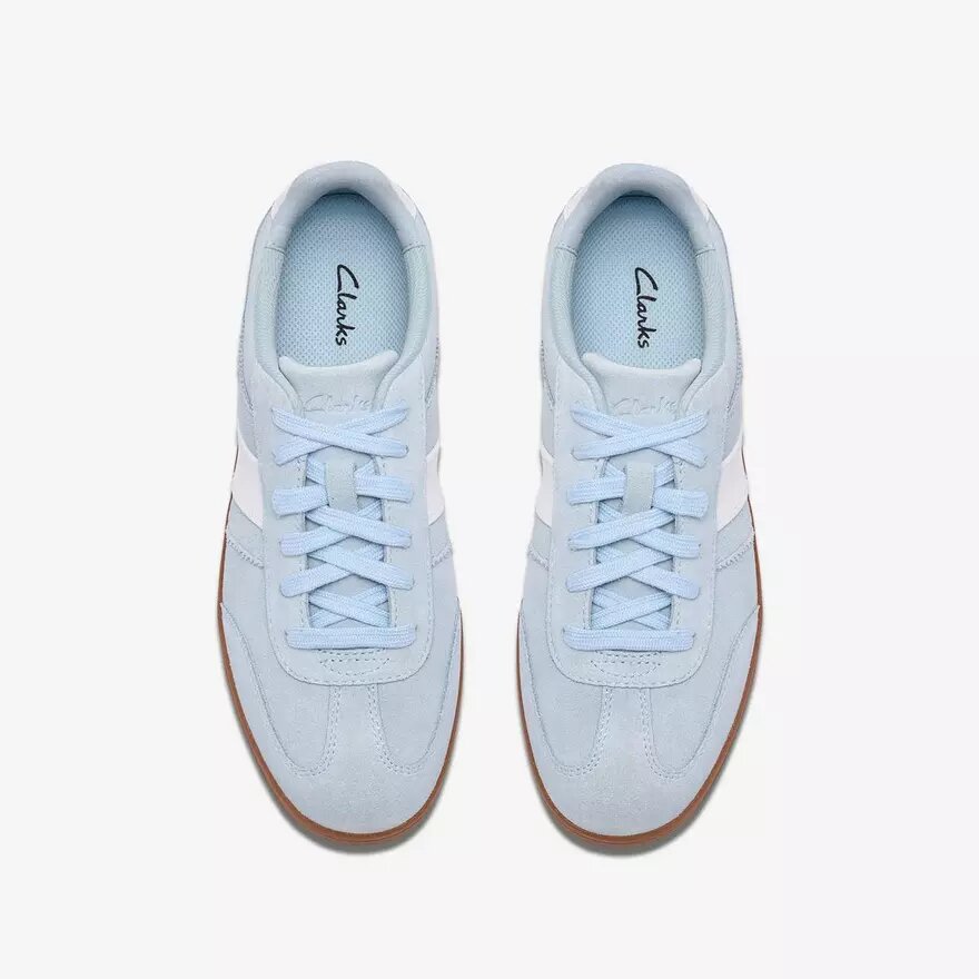 Womens Seco Speed 2 Light Blue Suede Sneakers Womens Seco Speed 2 Light Blue Suede Sneakers