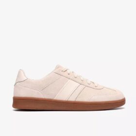 Womens Seco Speed 2 off White Suede Sneakers