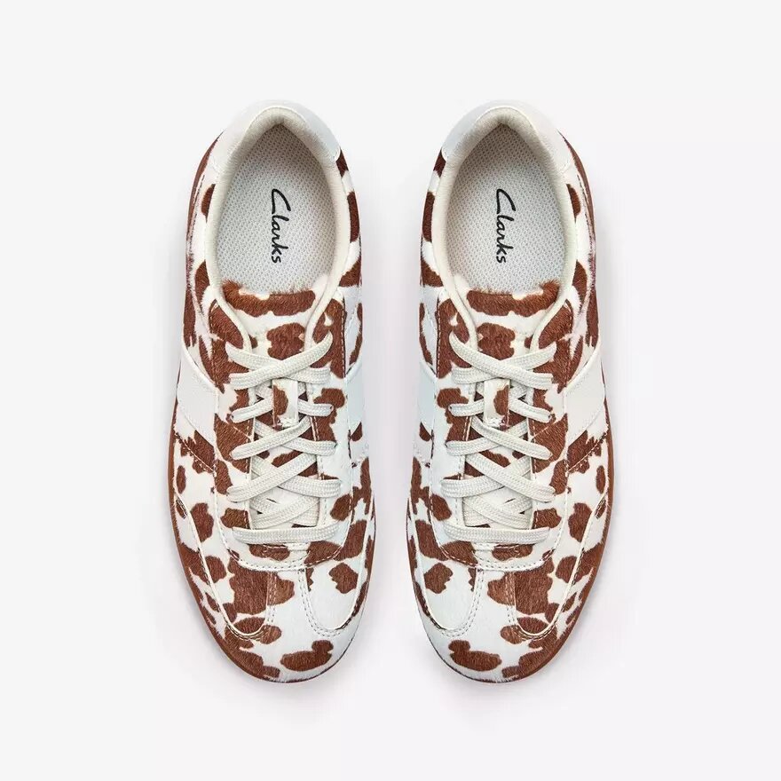 Womens Seco Speed2 Cow Print Sneakers Womens Seco Speed2 Cow Print Sneakers