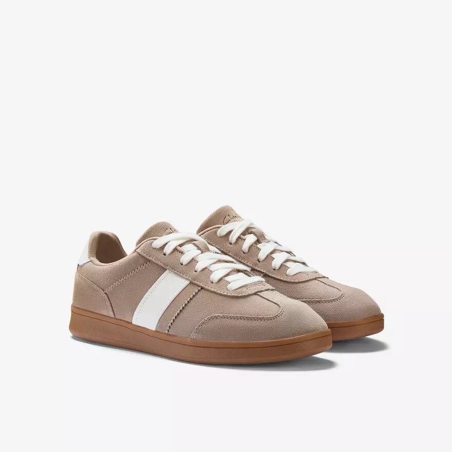 Womens Seco Speed2 Light Brown Suede Sneakers Womens Seco Speed2 Light Brown Suede Sneakers