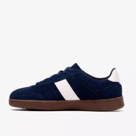 Womens Seco Speed2 Navy Suede Sneakers