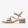 Womens Serina35 Strap Soft Gold Strappy Sandals Womens Serina35 Strap Soft Gold Strappy Sandals