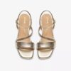 Womens Serina35 Strap Soft Gold Strappy Sandals Womens Serina35 Strap Soft Gold Strappy Sandals